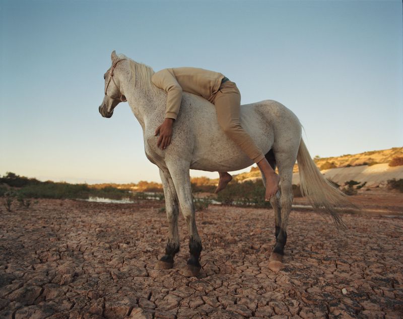 © Sophie Ebrard - Image from the They are not afraid of riding stallions photography project