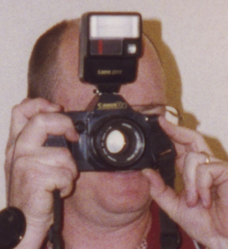 © Odette England - Image from the Woman Wearing Ring Shields Face from Flash photography project