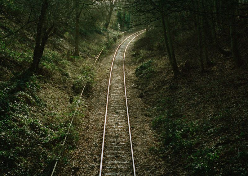 © Miyuki Yamanaka -  Everything is on the same line than it ends then starts. There is no up or down, or left or right, but just blank space.