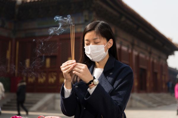 © Sean Gallagher - Image from the Beijing – The Masked City photography project