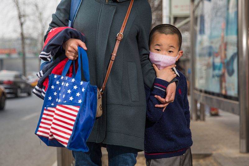 © Sean Gallagher - Image from the Beijing – The Masked City photography project