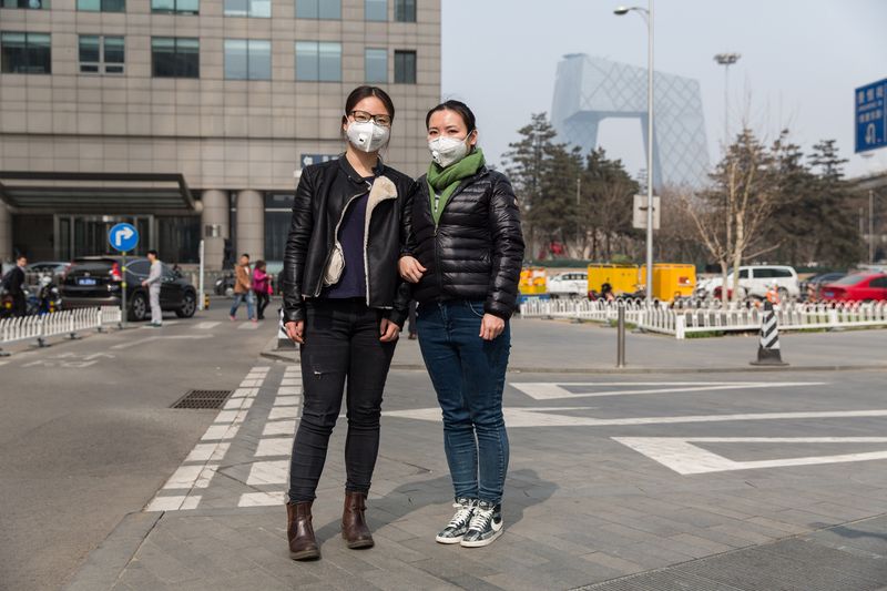 © Sean Gallagher - Image from the Beijing – The Masked City photography project
