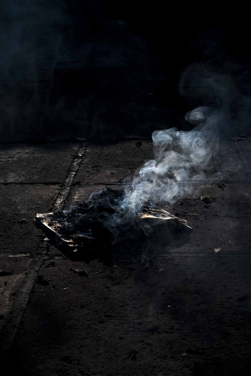 © Valeria Arendar - The burning of books was one of many methods of a systematic plan to censor and control.