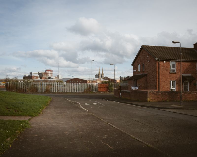 © Jens Schwarz - Ashmore St, Protestant Loyalist Shankill area, Belfast Northern Ireland 03/2017