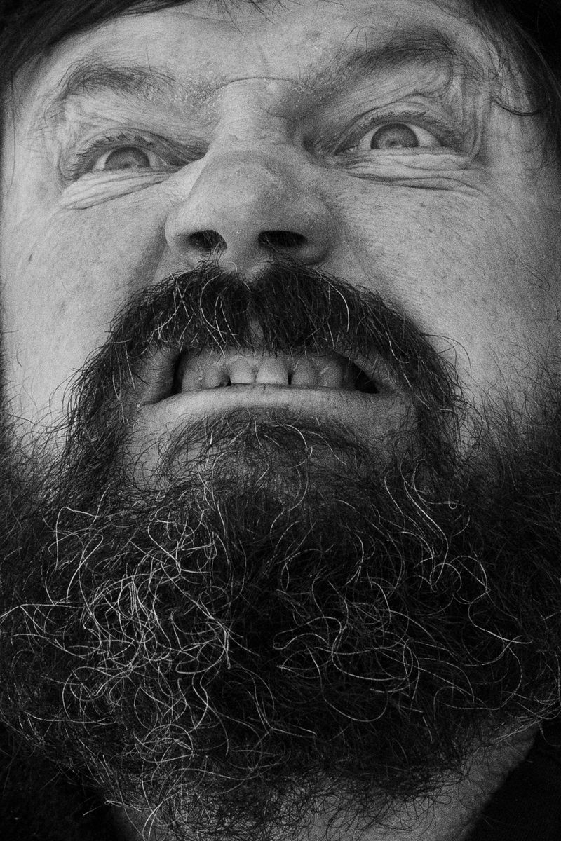 © Lisa Gervassi - Former volunteer actor reenacting one of his past scenes.