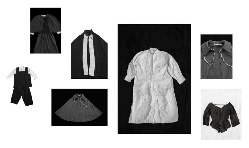 © Lisa Gervassi - Some of the clothes used in past performances.