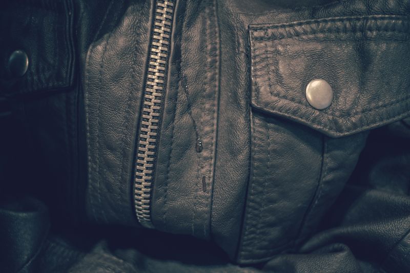 © Alessandro Rampazzo - A teardrop on Nita's jacket moments before a meeting with her lawyer.