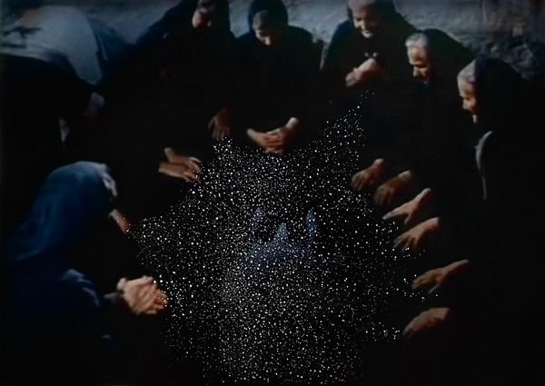 © Alessia Rollo - Perforation of movie frame Standali about funeral lamentation.Apulia 2020