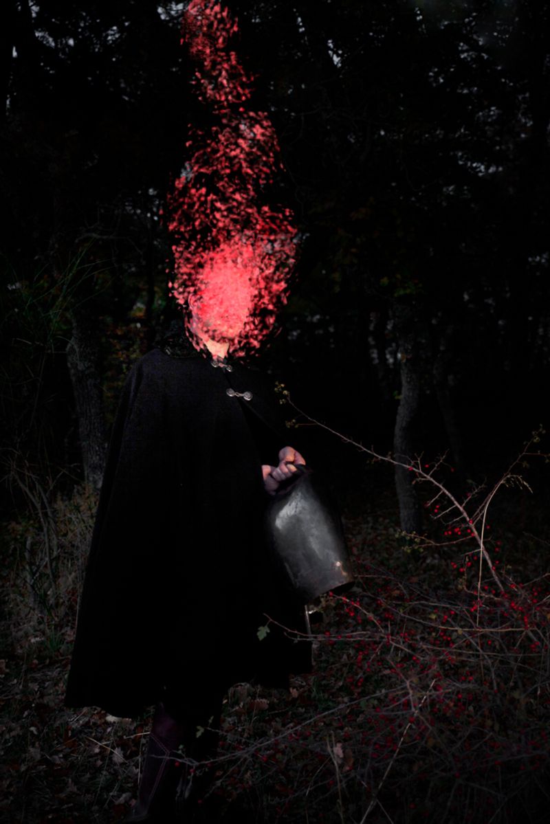 © Alessia Rollo - Maniplation on "The bells of San MAuro" ritual.Basilicata 2024.