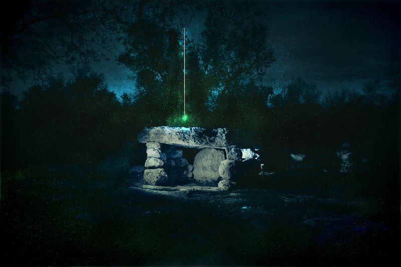 © Alessia Rollo - Menhir, Salento. They represent collective burials but as well sacreted place of celebration in pagan time.