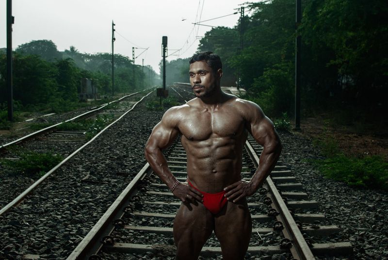 © Naveen P M - Image from the Iron Men of Chennai photography project