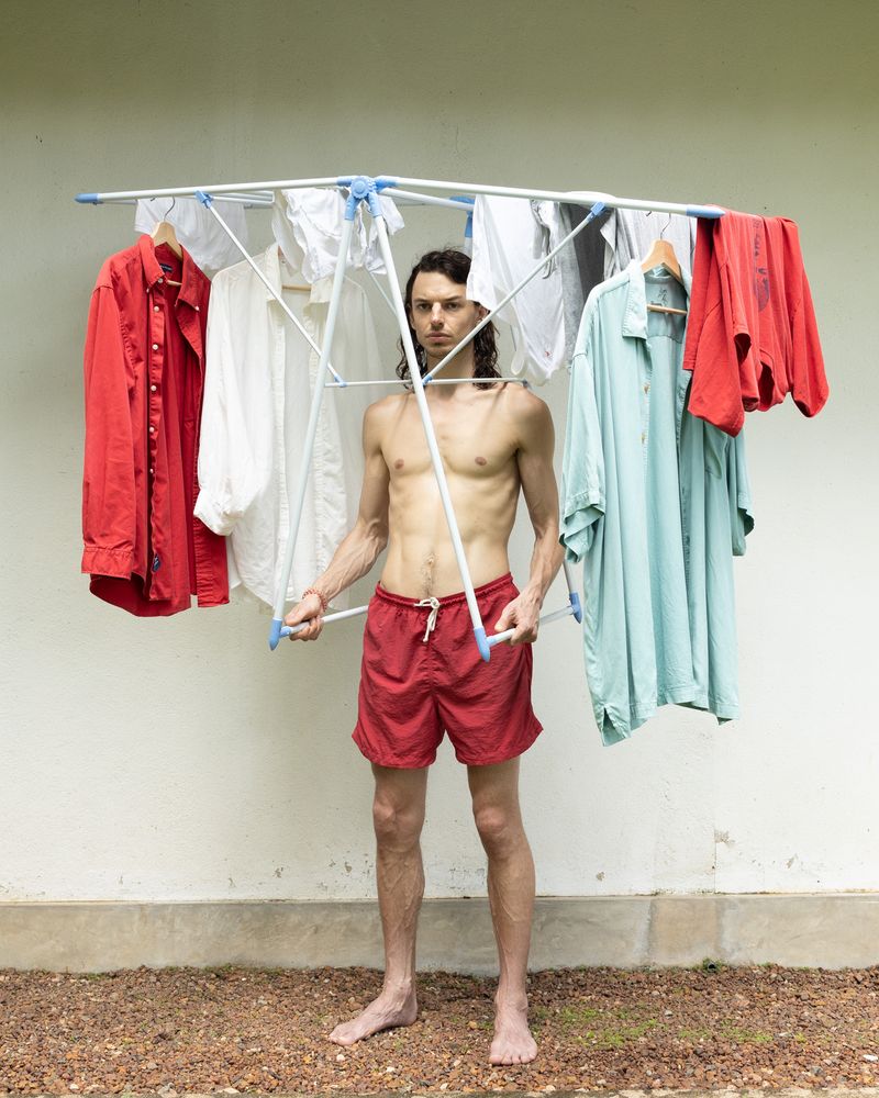 © Nikita Lukyanov - a dryer costume / self-portrait