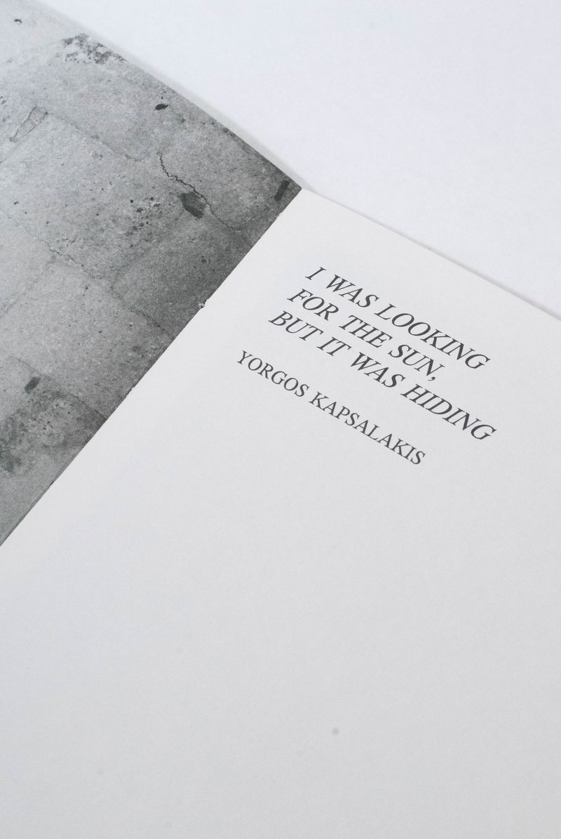 © Yorgos Kapsalakis - Image from the I was looking for the sun, but it was hiding photography project