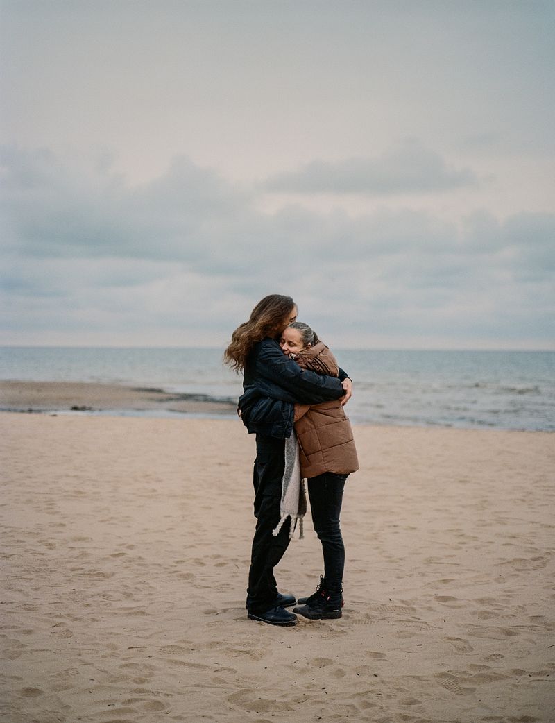 © Elisa Osols - My sister and my nephew on Jurmala's beach, Latvia, 2024