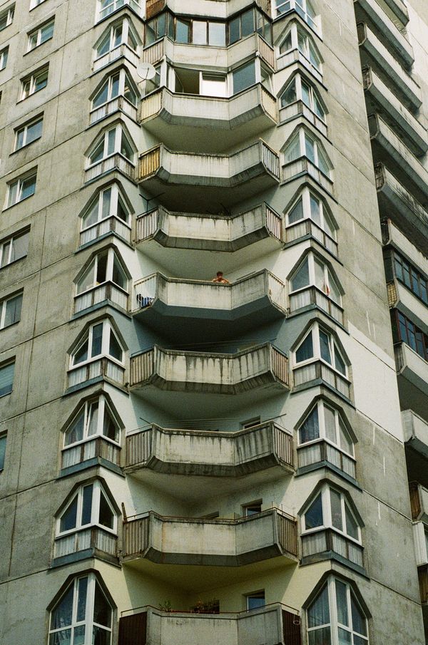 © Elisa Osols - Pļavnieki, apartment blocks from the late Soviet. Photo taken in 2024