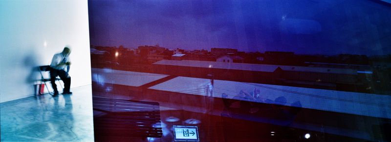 © Wen Hang Lin - Away into Rosy, In-Camera Double Exposure, Digital C-Print, 55" x 20", Edition 1 of 5