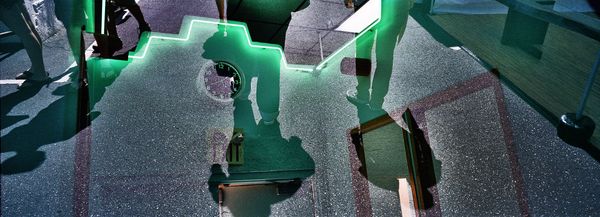 © Wen Hang Lin - On the Ecchoing Green, In-Camera Double Exposure, Digital C-Print, 55" x 20", Edition 1 of 5