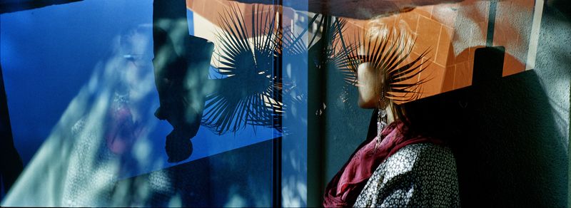 © Wen Hang Lin - Fade My Dearest Shadow from the Burning Sun, In-Camera Double Exposure, Digital C-Print, 55" x 20", Edition 1 of 5