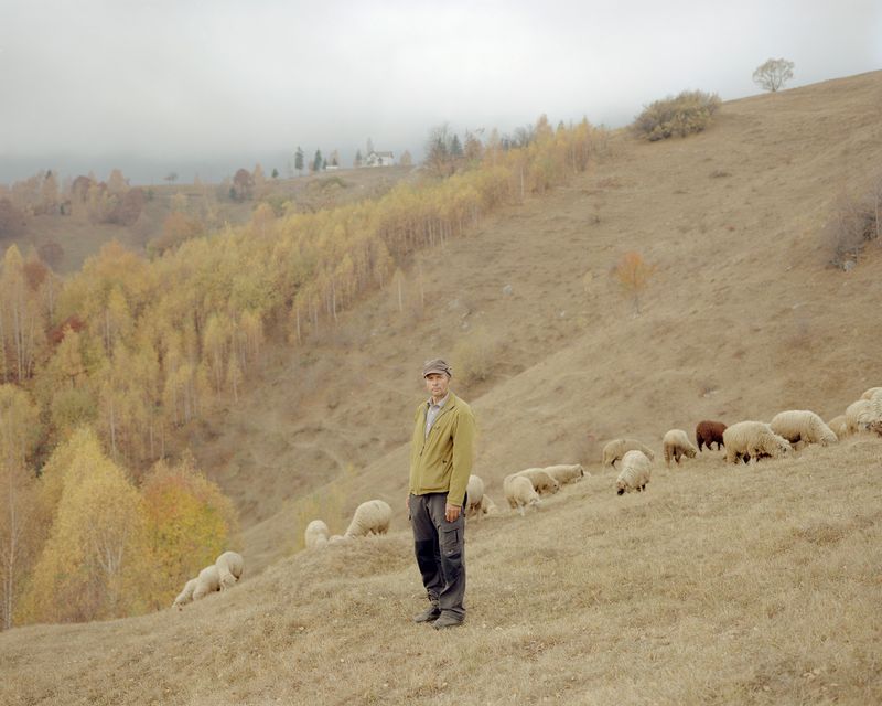 © Nicholas J.R. White - Mosu, forest ranger, photographed on his land in Magura Village, Piatra Craiului National Park [October, 2018]