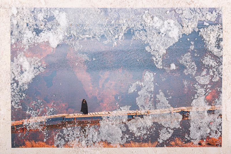 © Mehrdad Vahed - Rephotography from printed photo that took in Highway Bridge, Feb 2019