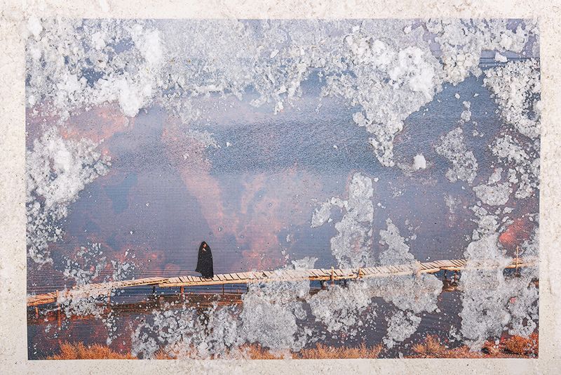 © Mehrdad Vahed - Rephotography from printed photo that took in Highway Bridge, Feb 2019