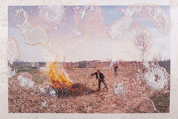 © Mehrdad Vahed - Rephotography from printed photo that took in Zangi, Mar 2021