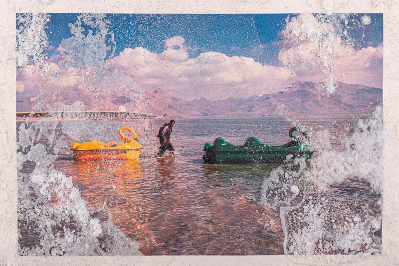 © Mehrdad Vahed - Rephotography from printed photo that took in Highway Bridge, Feb 2019