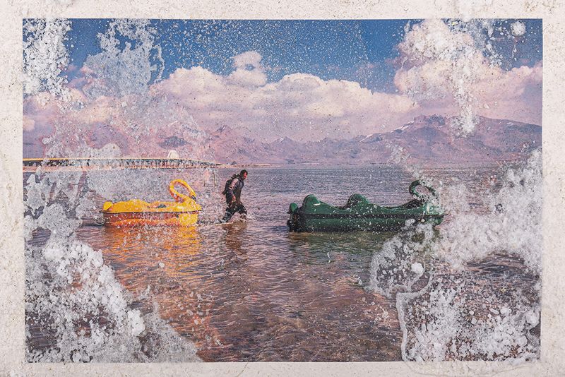 © Mehrdad Vahed - Rephotography from printed photo that took in Highway Bridge, Feb 2019