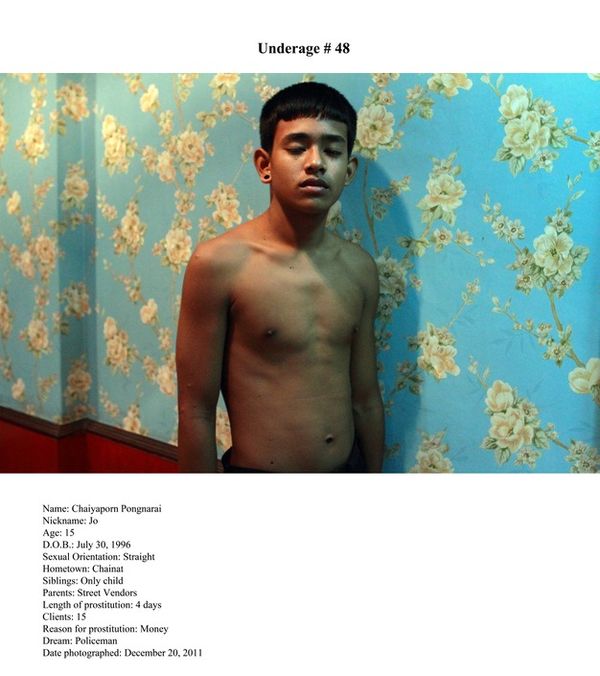 © Ohm Phanphiroj - Image from the underage photography project