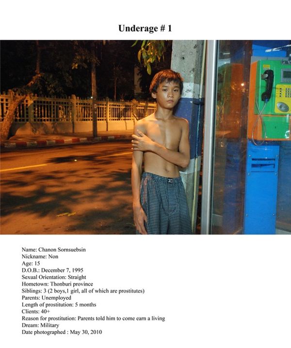 © Ohm Phanphiroj - Image from the underage photography project