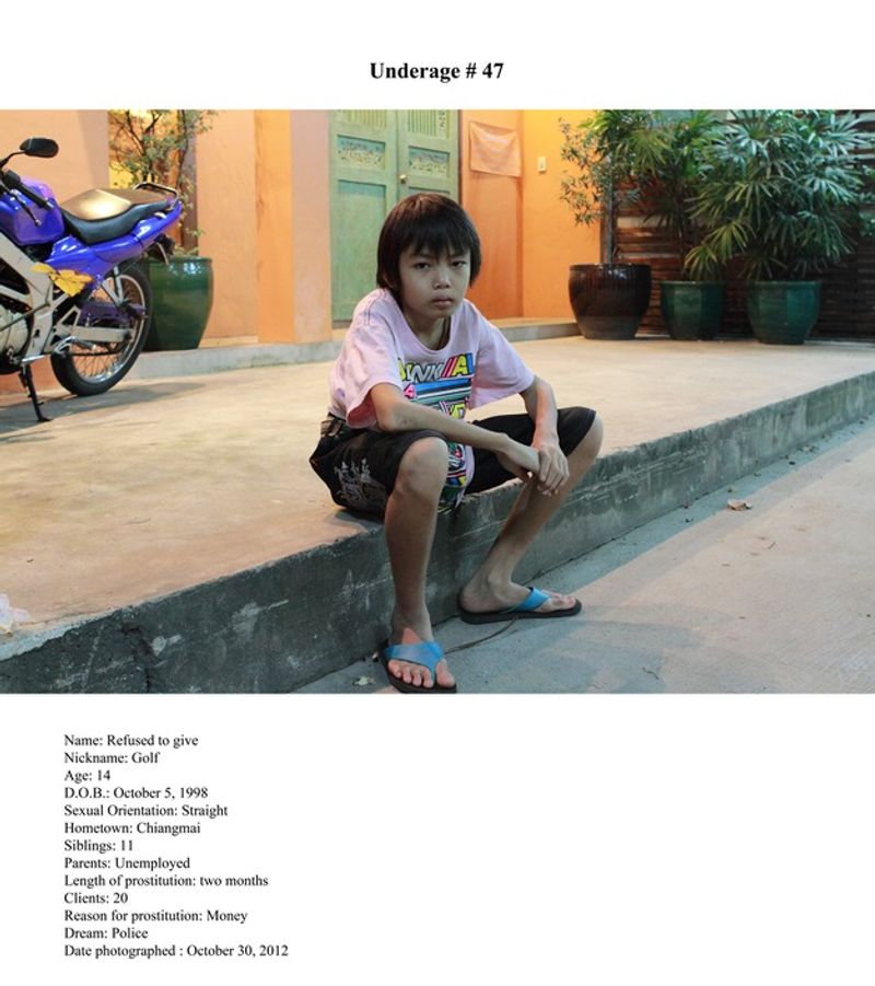 © Ohm Phanphiroj - Image from the underage photography project