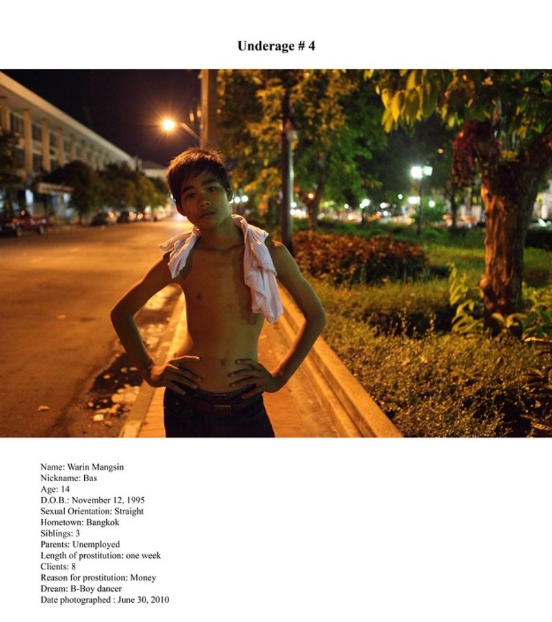 © Ohm Phanphiroj - Image from the underage photography project