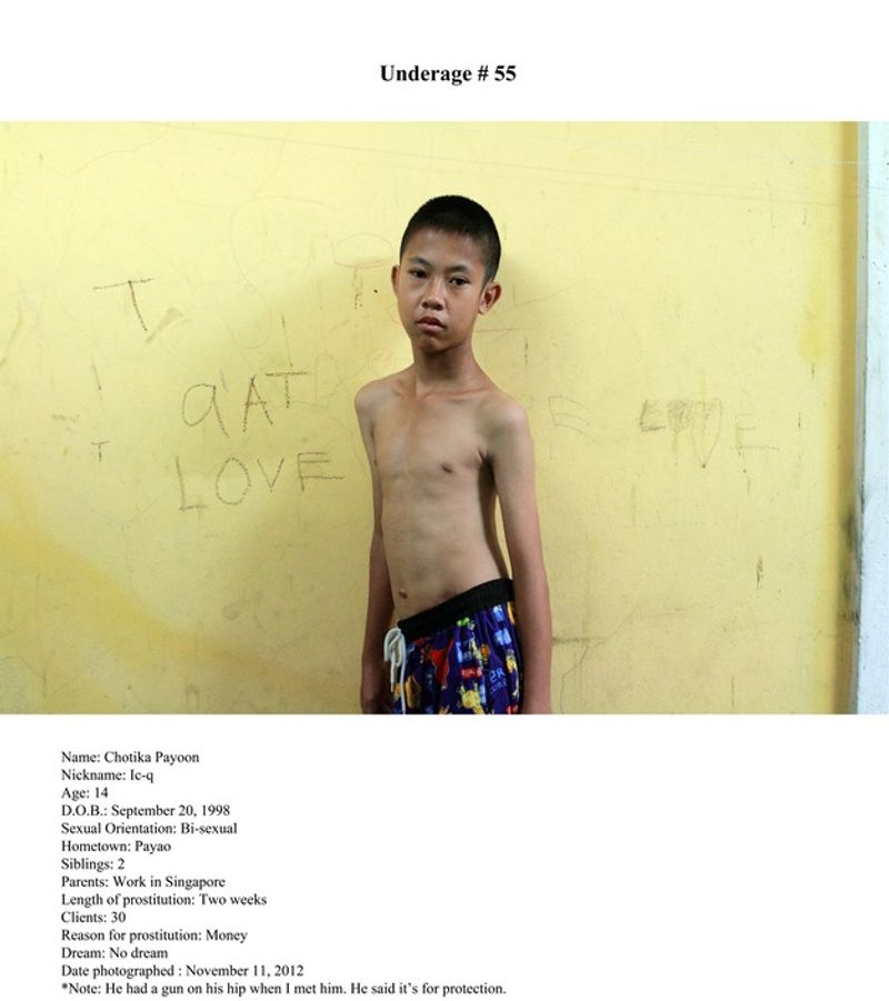 © Ohm Phanphiroj - Image from the underage photography project