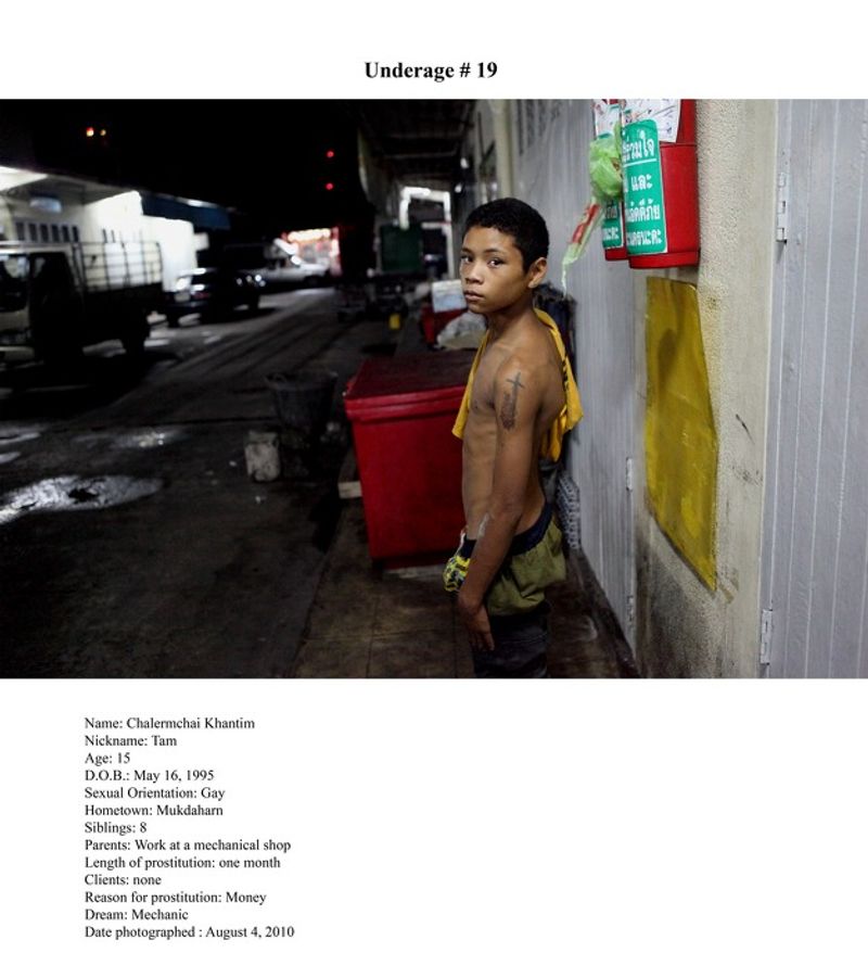 © Ohm Phanphiroj - Image from the underage photography project