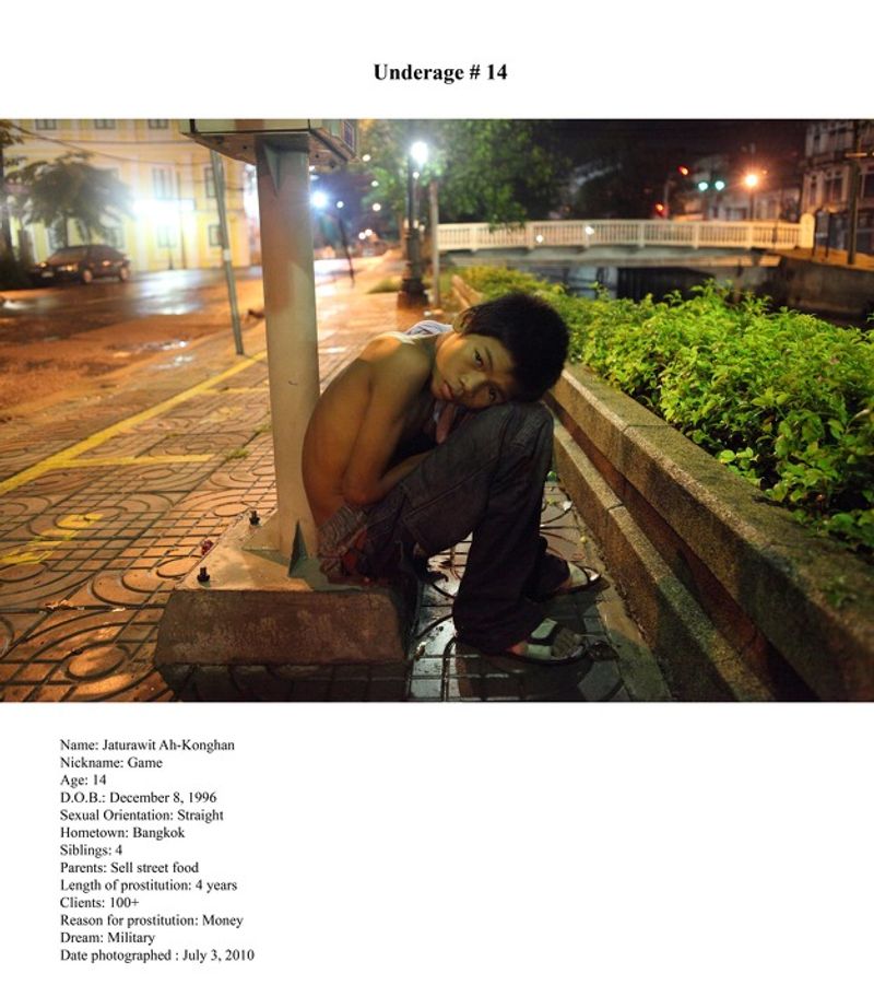 © Ohm Phanphiroj - Image from the underage photography project