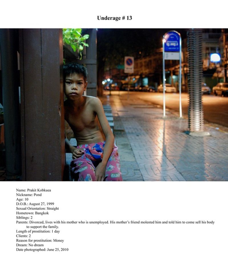 © Ohm Phanphiroj - Image from the underage photography project