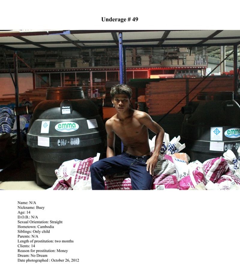 © Ohm Phanphiroj - Image from the underage photography project