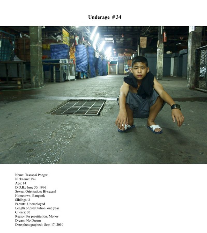 © Ohm Phanphiroj - Image from the underage photography project