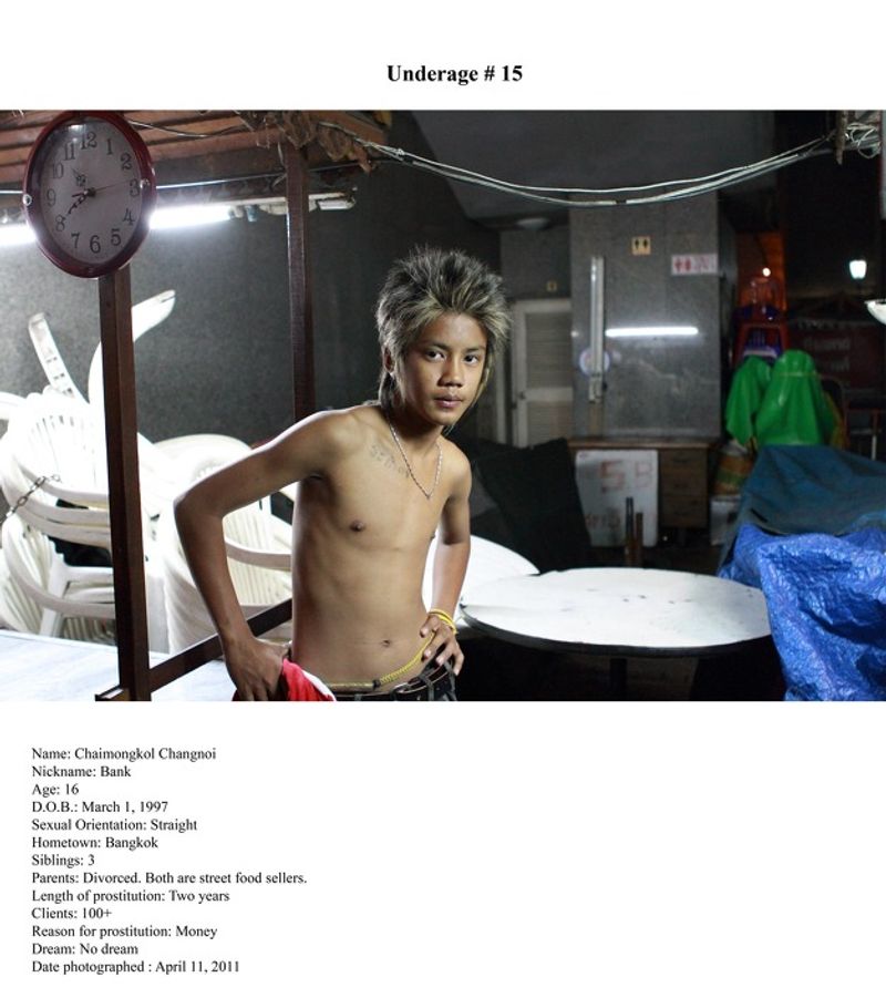 © Ohm Phanphiroj - Image from the underage photography project