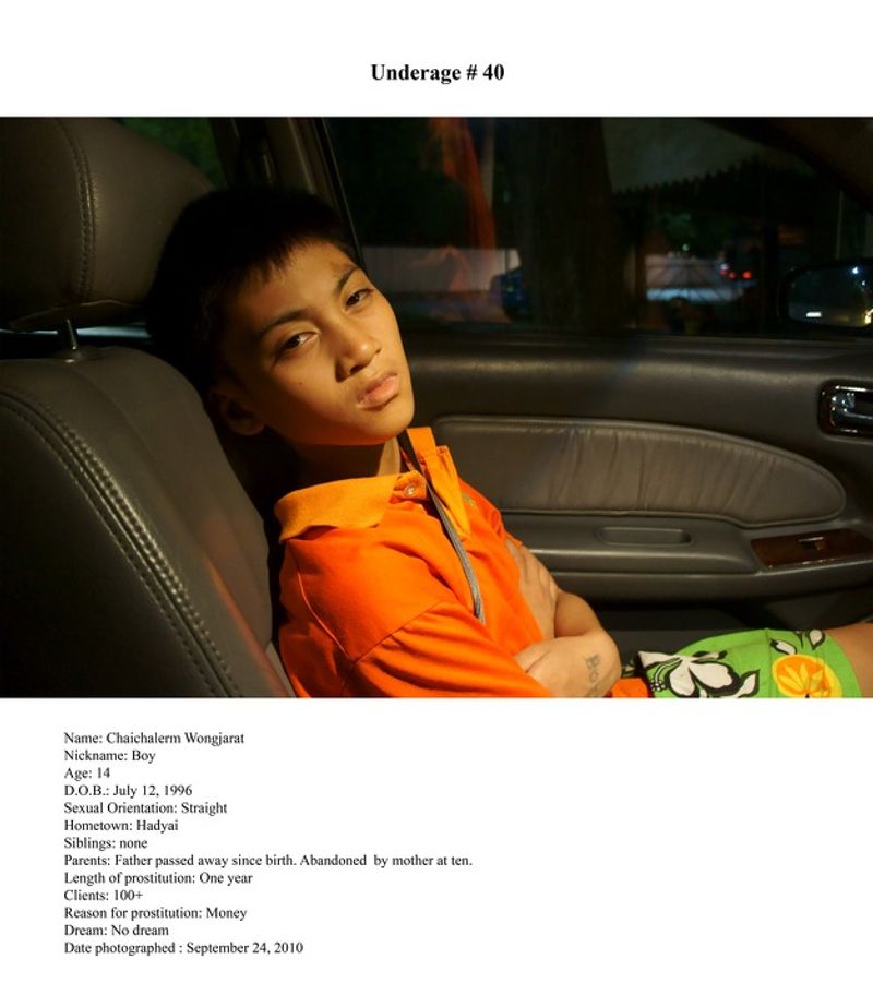 © Ohm Phanphiroj - Image from the underage photography project