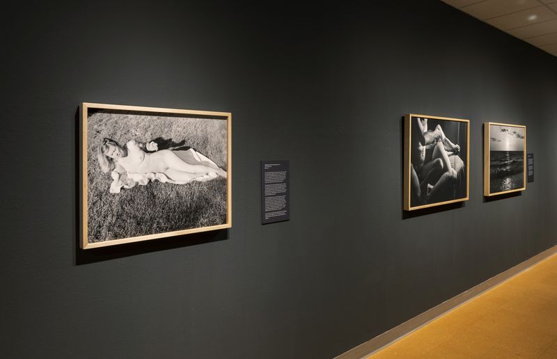 © Rachel Cox - Framed/installed example. From solo exhibition Notes on Care at University of New Mexico Art Museum, 2024.