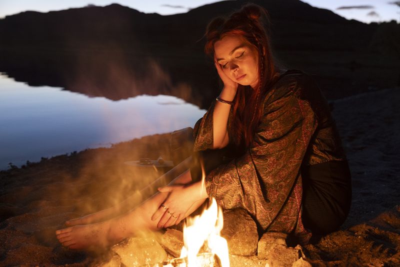 © Elisa Maenhout - Rebecca After a Blessing Ritual, Scotland, 2024