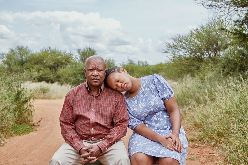 © Thero Makepe - Father and Daughter, 2023