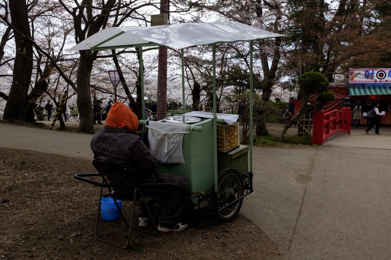 © George Nobechi - Ice Cream Vendor