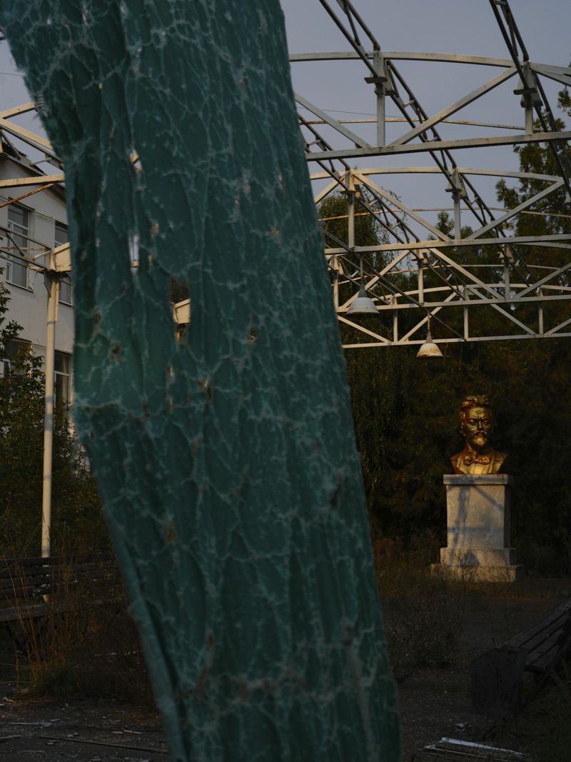 © Marysia Myanovska - A recreation base in Sloviansk destroyed by a missile strike