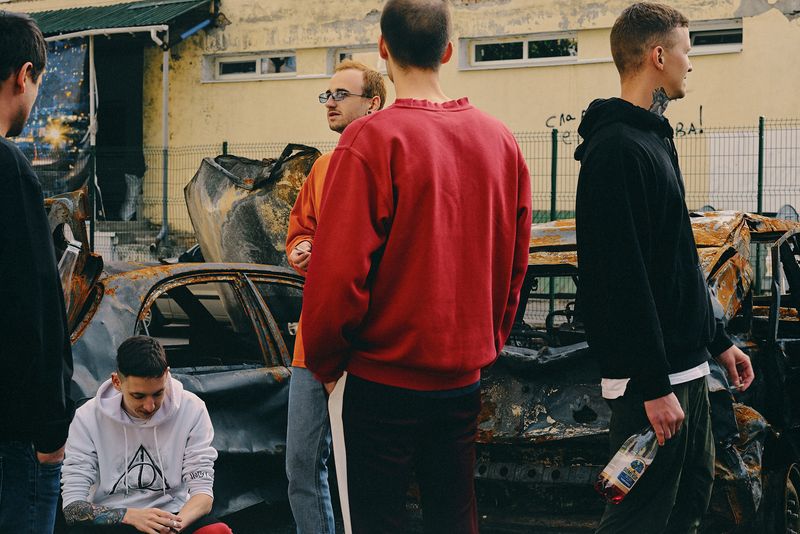 © Marysia Myanovska - Distruction due to air missile attack, Kyiv Apr 2022