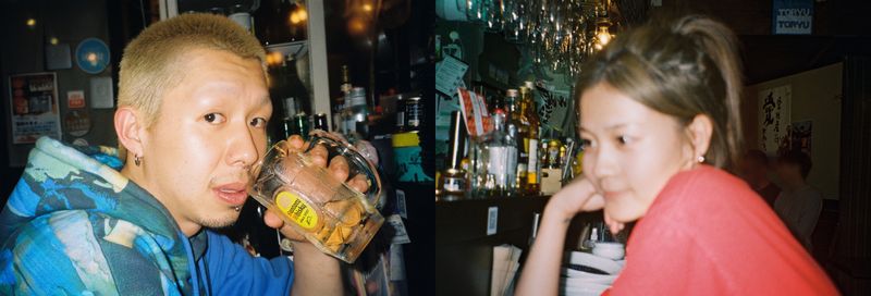 © Tia Liu - He was late on that day, but we had a good time in that cute izakaya.
