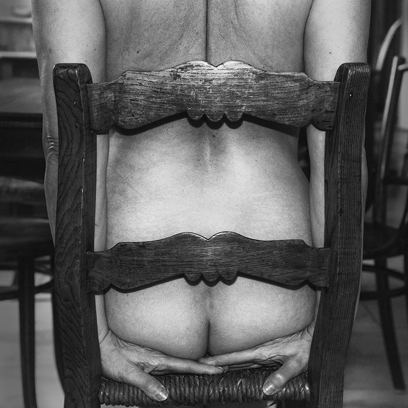 © Henriette van Gasteren - Woman is the pig of the world (self-portrait)
