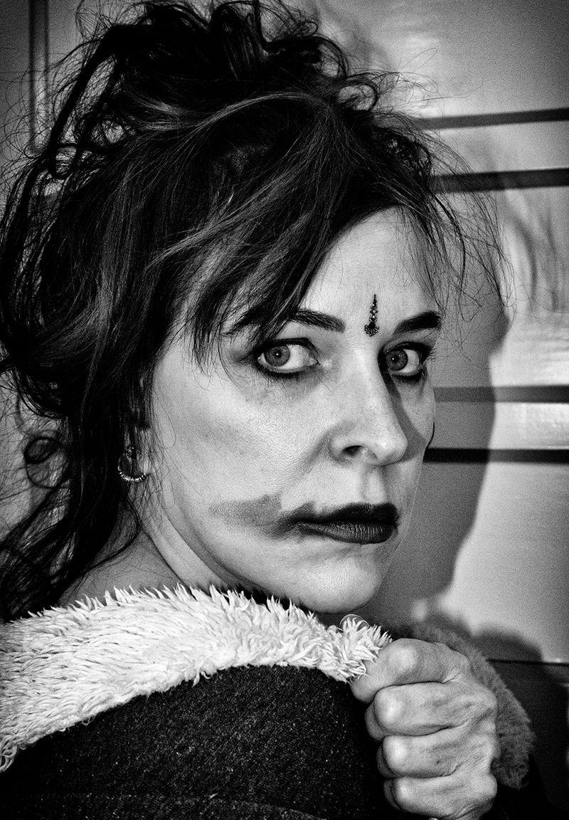 © Henriette van Gasteren - Woman is the pig of the world (self-portrait)