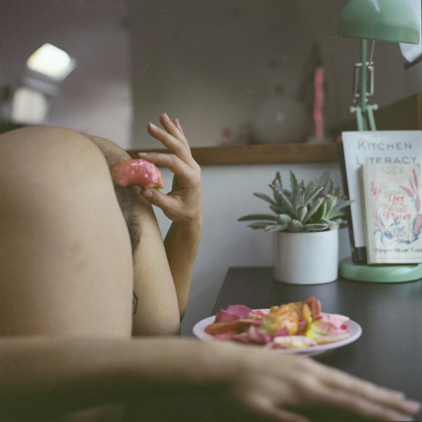 © Lior Allay - Vulva Study: Diet for a Small Planet - Subject: Selfportrait on 120mm film - Houston, TX